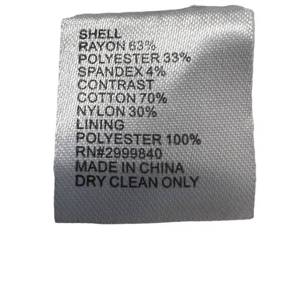 Giani Bini Black White Open Back Dress Large NWT - Picture 5 of 6